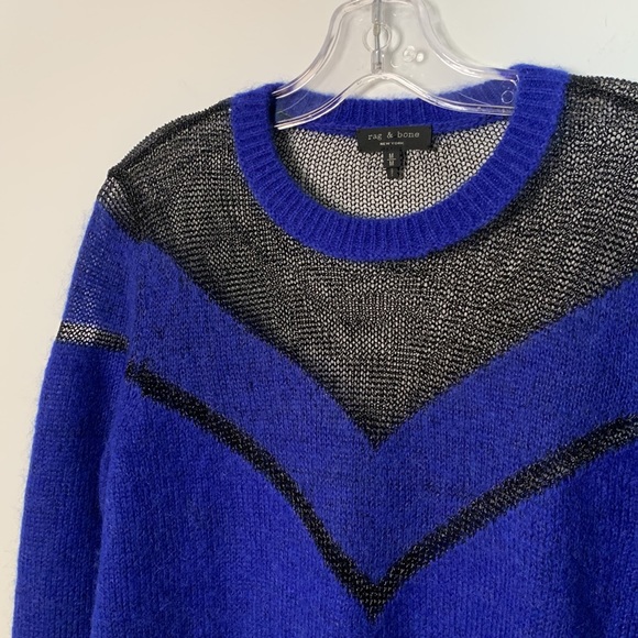 Rag & bone mohair combo knit sweater - Picture 2 of 10